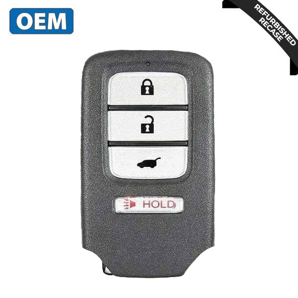 2015-2016 Honda CR-V / 4-Button Smart Key / PN: 72147-T0A-A21 / ACJ932HK1210A (Driver 1) (OEM RECASE)