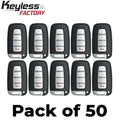 50 x 2009-2015 Hyundai Kia / 4-Button Smart Key / PN: 95440-3N250 / SY5HMFNA04 (AFTERMARKET) (Bundle of 50)
