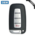 2010-2017 Hyundai / 4-Button Smart Key / PN: 95400-3M100 / SY5HMFNA04 (OEM Recase)