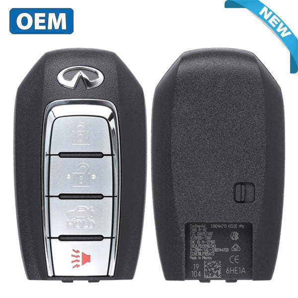 2020 - 2022 Infiniti / 4-Button Smart Key / PN: 285E3-6SA3A / KR5TXN1 (OEM)
