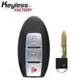 2008-2017 Nissan Infiniti / 3-Button Smart Key / PN: 285E3-1BA7A / KR55WK49622 (AFTERMARKET)