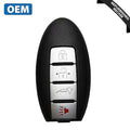 2011-2013 Infiniti QX56 / 4-Button Smart Key / PN 285E3-1LL0D / CWTWB1U787 (OEM Recase)