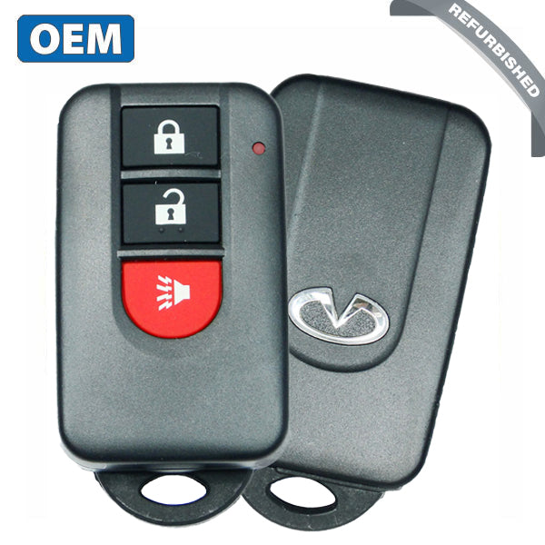 2003-2004 Infiniti FX35 FX45 / 3-Button Smart Key / PN: 285E3-CG025 / NHVWBU612 (OEM Refurb)