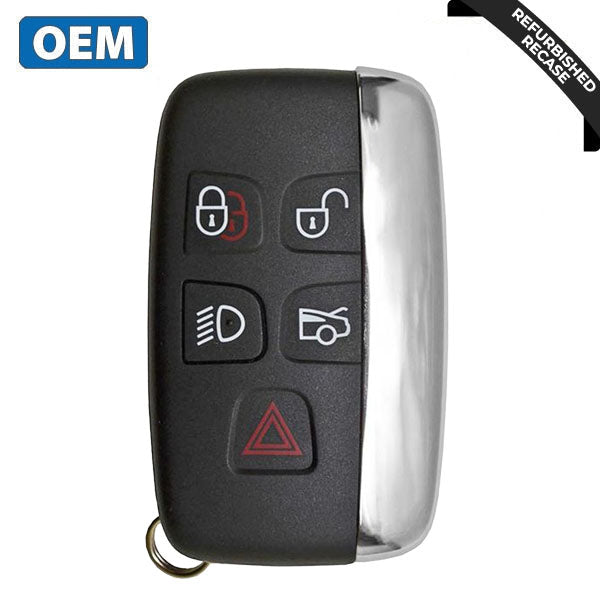 2011-2020 Jaguar / 5-Button Smart Key / PN: EW93-15K601-BD / KOBJTF10A (OEM Recase)
