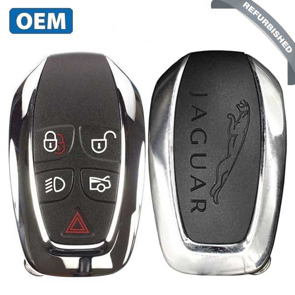2011-2013 Jaguar XJ Series / 5-Button Smart Key / PN: C2D18231 / KOBJTF10A (OEM Refurb)