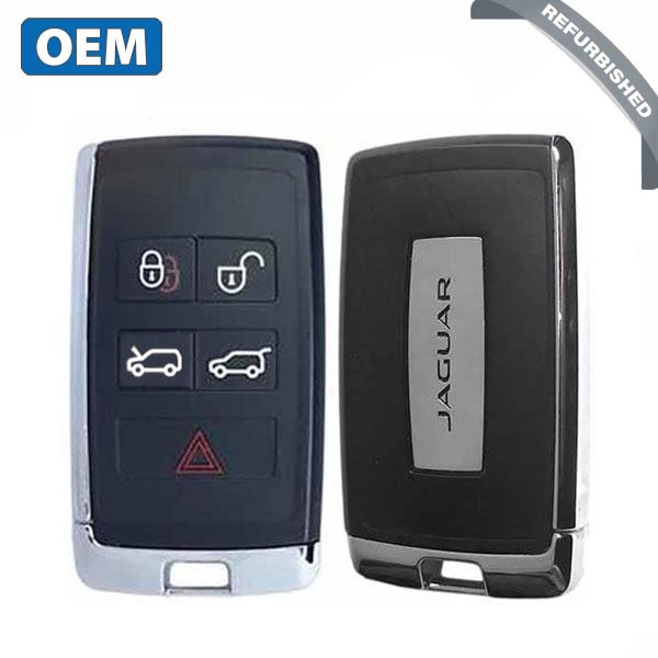 2019-2020 Jaguar I-Pace / 5-Button Smart Key / PN: J9D3-15K601-CC / K0BJXF18A (OEM Refurb)
