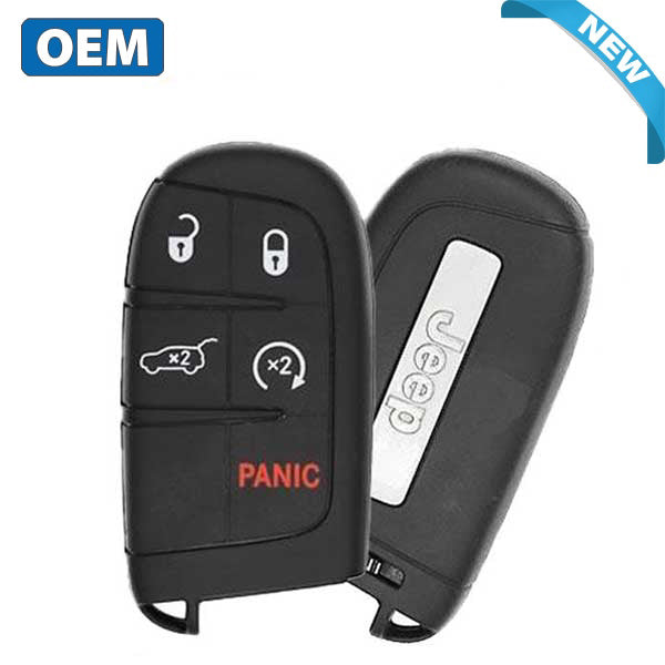 2017-2023 Jeep Compass / 5-Button Smart Key / PN: 68250343AB / M3N-40821302 (OEM)