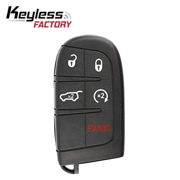 2014-2023 Jeep Grand Cherokee / 5-Button Smart Key / PN: 68143505AC / M3N-40821302 (AFTERMARKET)