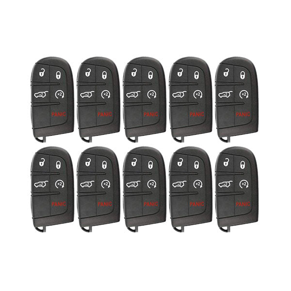 25 x 2014-2022 Jeep Grand Cherokee / 5-Button Smart Key / PN: 68143505AC / M3N-40821302 (AFTERMARKET) (Bundle of 25)