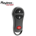 1999-2004 Jeep / 3-Button Keyless Entry Remote / GQ43VT9T (AFTERMARKET)
