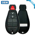 2008-2013 Jeep Grand Cherokee / 3-Button Fobik Key / PN: 68508731AA / GQ4-53T (OEM)