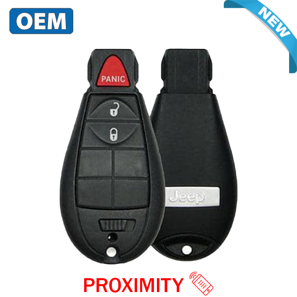 2009-2013 Jeep Grand Cherokee / 3-Button Fobik Key / PN: 56046733AH / IYZ-C01C / Keyless Go Fobik (OEM)