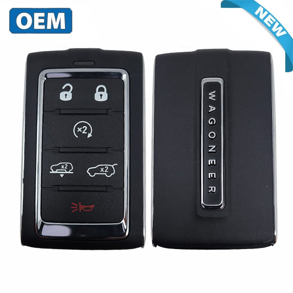 2024 Jeep Wagoneer / 6-Button Smart Key / PN: 68577130AC / 2BAHD-KFW1 (OEM)