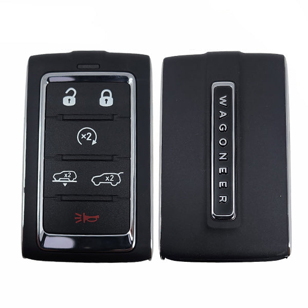 2024 Jeep Wagoneer / 6-Button Smart Key / PN: 68577130AC / 2BAHD-KFW1 (OEM)
