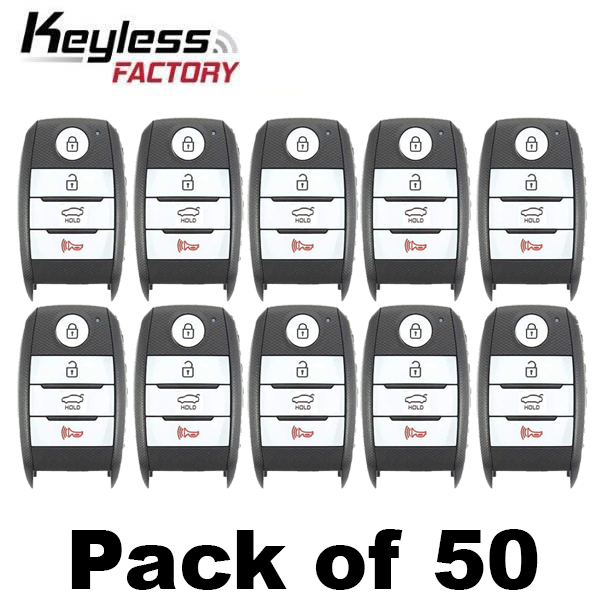 50 x 2016-2020 Kia Optima / 4-Button Smart Key / PN: 95440-D4000 / SY5JFFGE04 (AFTERMARKET) (Bundle of 50)