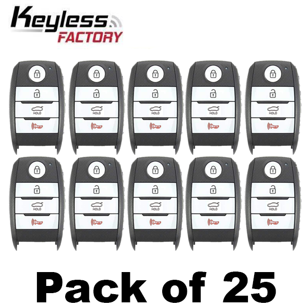 25 x 2016-2020 Kia Optima / 4-Button Smart Key / PN: 95440-D4000 / SY5JFFGE04 (AFTERMARKET) (Bundle of 25)