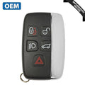2012-2018 Land Rover / 5-Button Smart Key / PN: 5E0U30147 / KOBJTF10A (OEM Recase)