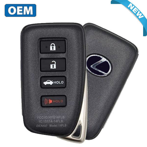 2020-2022 Lexus IS350 IS300 / 4-Button Smart Key / PN: 89904-53E70 / HYQ14FLB (OEM)