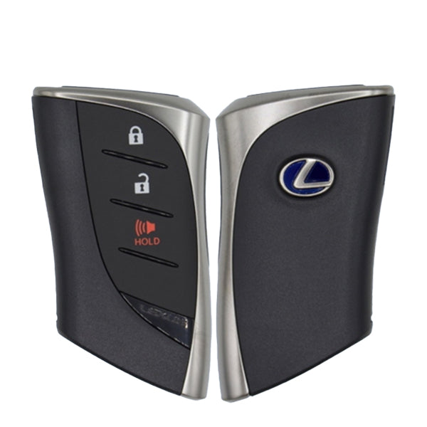 2020-2022 Lexus UX250 / 3-Button Smart Key / PN: 8990H-76600 / HYQ14FBZ (Blue Hybrid Logo) (OEM)