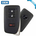 2015-2020 Lexus / 3-Button Smart Key / PN: 89904-78460 / HYQ14FBA / AG Board (OEM)