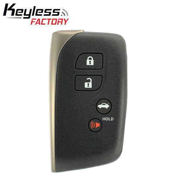 2013-2017 Lexus LS460 LS600h / 4-Button Smart Key / PN: 89904-50N10 / HYQ14ACX-5290 (AFTERMARKET)