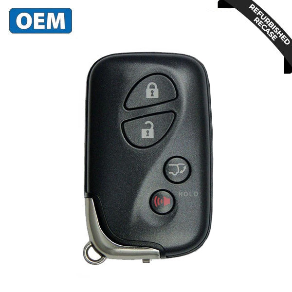 2008-2016 Lexus / 4-Button Smart Key / PN: 89904-60061 / HYQ14AAB (OEM Recase) (E-Board)