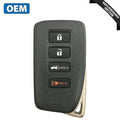 2016-2020 Lexus / 4-Button Smart Key / PN: 89904-0E160 / G Board 0010 / HYQ14FBB (OEM Recase)