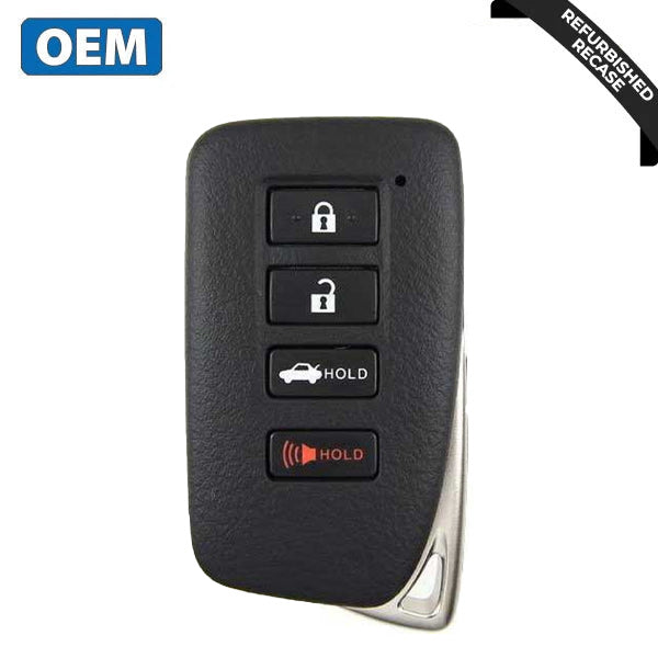 2014-2020 Lexus RCF / 4-Button Smart Key / PN: 89904-24100 / HYQ14FBA (OEM Recase)