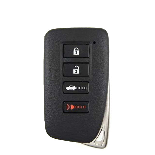 2014-2020 Lexus RCF / 4-Button Smart Key / PN: 89904-24100 / HYQ14FBA (OEM Recase)