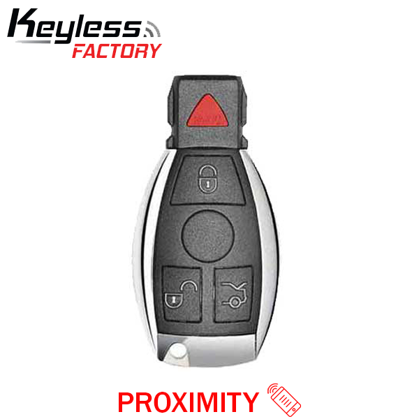 2009-2014 Mercedes Benz FBS3 / 4-Button Fobik Key / IYZ-3312 / Keyless Go / 315 MHz (AFTERMARKET)
