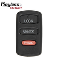 1998-2006 Mitsubishi / 3-Button Keyless Entry Remote / OUCG8D-522M-A (AFTERMARKET)