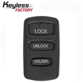 2002-2006 Mitsubishi / Chrysler / Dodge / 3-Button Keyless Entry Remote / PN: MR587980 / OUCG8D-525M-A (AFTERMARKET)