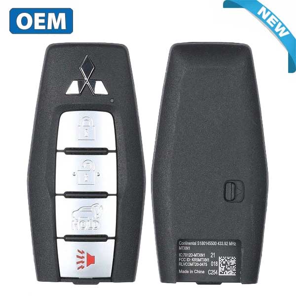 2021-2022 Mitsubishi Outlander / 4-Button Smart Key / PN: 8637C254 / KR5MTXN1 (OEM)