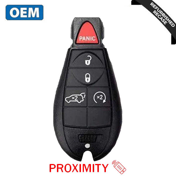 2009-2013 Jeep Grand Cherokee / 5-Button Fobik / PN: 56046735AH / IYZ-C01C (OEM Recase)