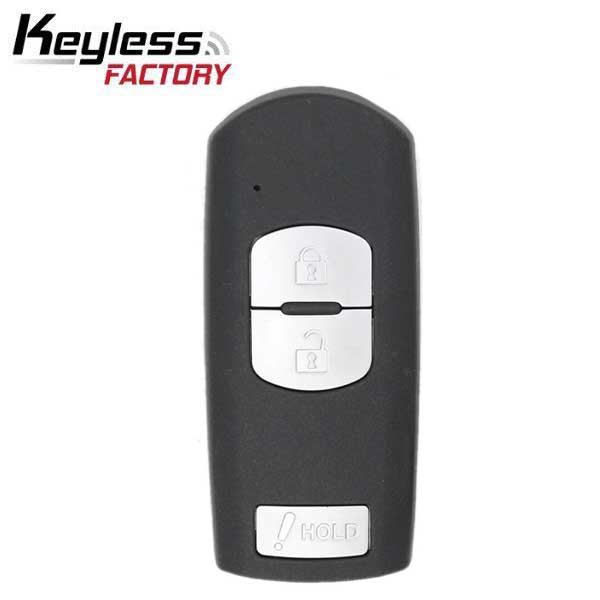 2012-2018 Mazda 3 CX3 CX5 / 3-Button Smarty Key / PN: KD33-67-5RY / WAZSKE13D02 / (AFTERMARKET)