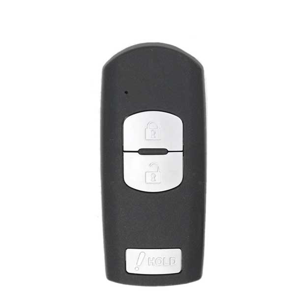 2012-2018 Mazda 3 CX3 CX5 / 3-Button Smarty Key / PN: KD33-67-5RY / WAZSKE13D02 / (AFTERMARKET)