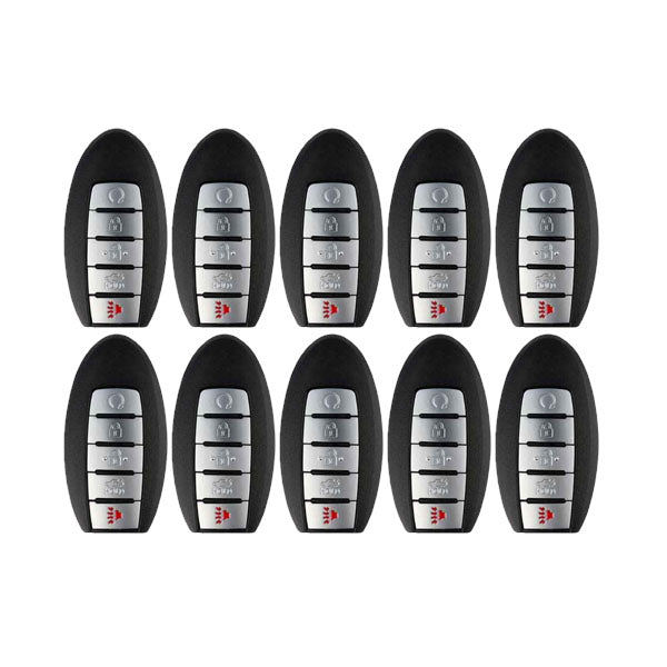 50 x 2016-2018 Infiniti / Nissan / 5-Button Smart Key / PN: 285E3-4RA0B / KR5S180144014 / (IC 204) (AFTERMARKET) (Bundle