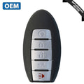 2013-2015 Nissan Maxima Altima / 5-Button Smart Key / PN: 285E3-3TP5A / KR5S180144014 (OEM Recase)