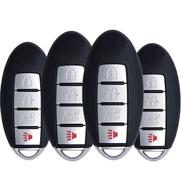 4 x 2014-2016 Nissan Rogue / 4-Button Smart Key / KR5S180144106 (BUNDLE OF 4)