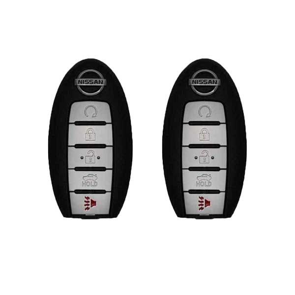2 x 2013 - 2015 Nissan Altima Maxima / 5-Button Prox Smart Key / PN: 285E3-9HP5B / KR5S180144014 (OEM) (Bundle of 2)