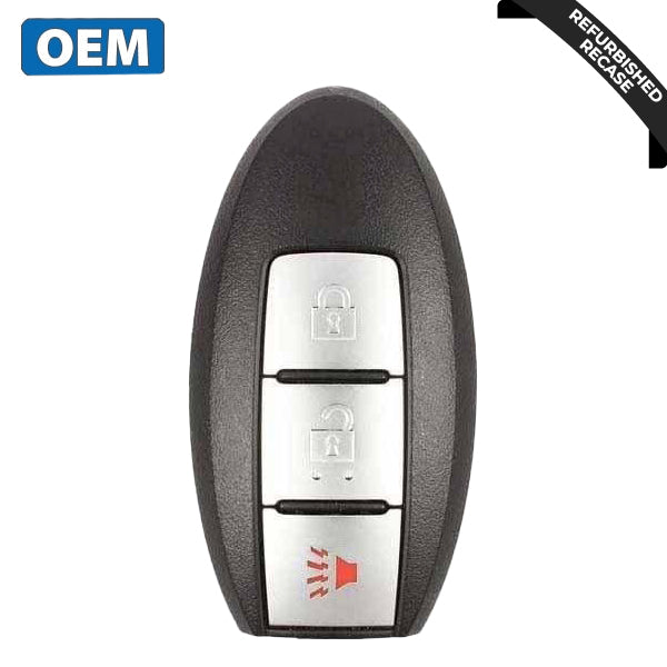 2009-2019 Nissan Murano 370Z / 3-Button Smart Key / PN: 285E3-1AA7A / KR55WK49622 (OEM Recase)