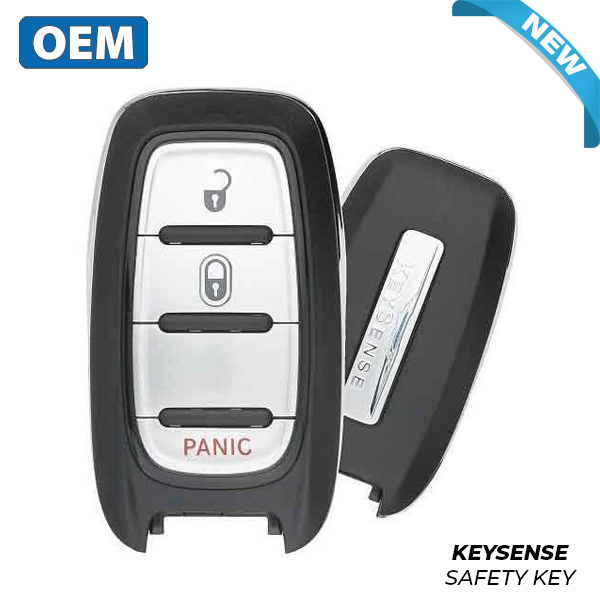 2017-2021 Chrysler Pacifica / 3-Button Prox Smart Key Remote / with KeySense / PN: 68238686 AC / M3N-97395900 (OEM)