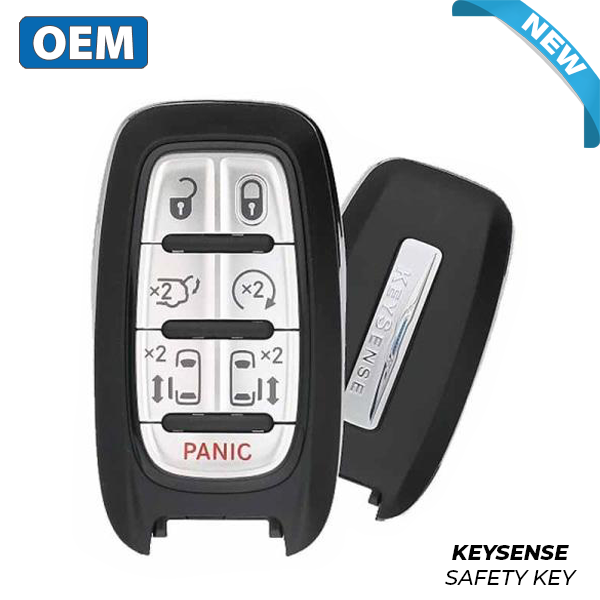 2017-2020 Chrysler Pacifica / 7-Button Smart Key / PN: 68238689 AC / M3N-97395900 / w/KeySense (OEM)