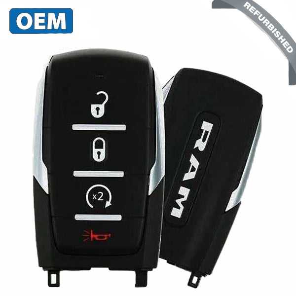 2025 Ram 1500 Pickup / 4-Button Smart Key / PN: 68523812AA / OHT-4882056 (OEM Refurb)