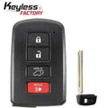 2013-2018 Toyota RAV4 / 4-Button Smart Key / PN: 89904-0R080 / HYQ14FBA / 0020 (AFTERMARKET)