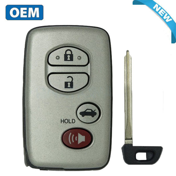 2006-2012 Toyota Corolla / 4-Button Smart Key / PN: 89904-06070 / HYQ14AAB / E Board 3370 (OEM)