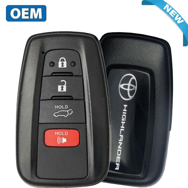 2021-2022 Toyota Highlander / 4-Button Smart Key / PN: 8990H-0E380 / HYQ14FLA (OEM)