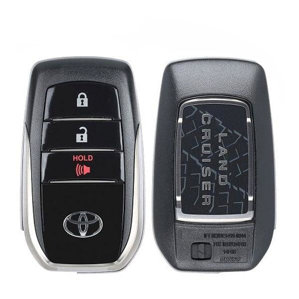 2020-2021 Toyota Land Cruiser / 3-Button Smart Key / PN: 89904-60X20 / HYQ14FBB (OEM Refurb)
