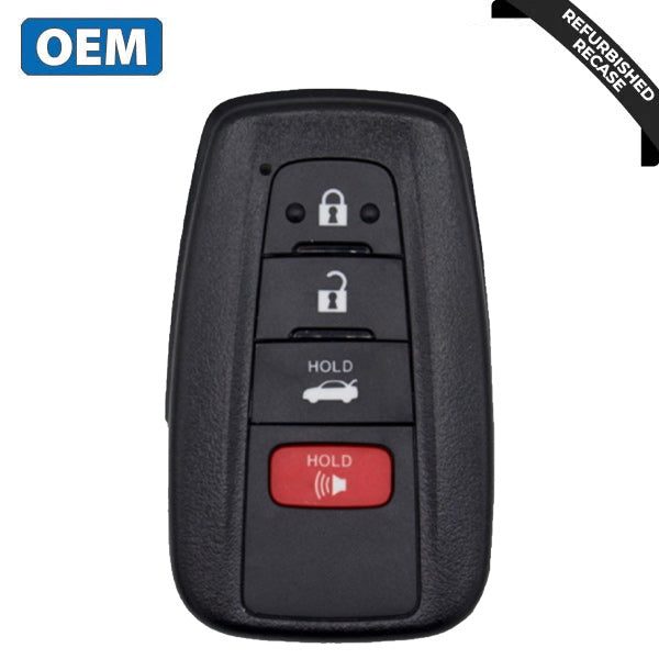 2018-2020 Toyota Camry / 4-Button Smart Key / PN: 89904-06220 / HYQ14FBC (OEM Recase) (Board 0351)