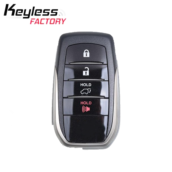 2018-2019 Toyota Land Cruiser / 4-Button Smart Key / PN: 89904-60M80 / HYQ14FBA (AG Board 2110) (AFTERMARKET)